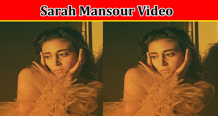Latest News Sarah Mansour Video