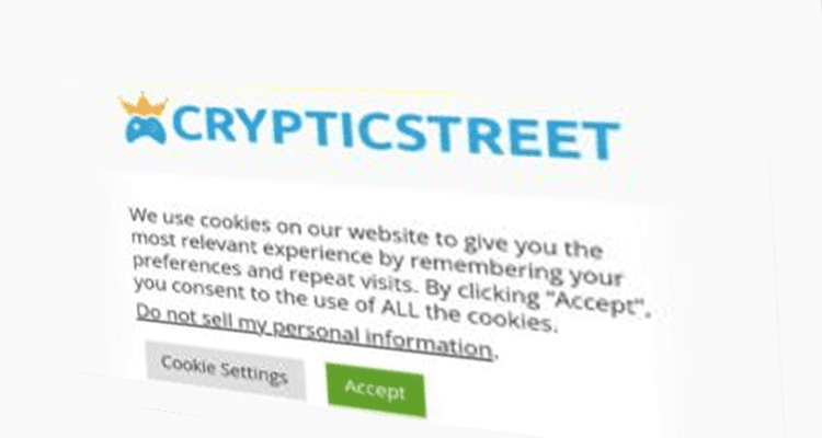 Latest News Crypticstreet .com About
